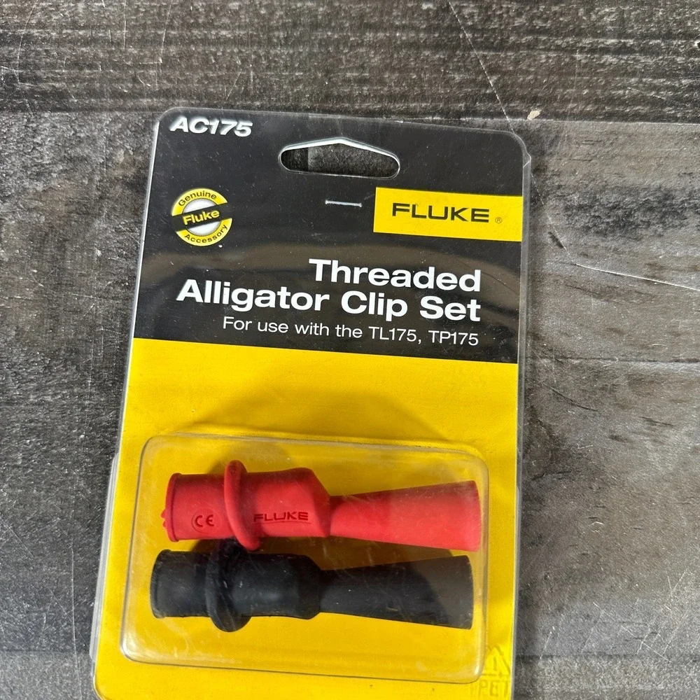 NEW Original Fluke AC175 Insulated Alligator Clip Flexible Boots for Test Leads